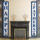 Best Dad Ever Father's Day Front Door Banner Porch Sign Photo Booth Backdrop Decorations