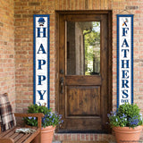 Best Dad Ever Father's Day Front Door Banner Porch Sign Photo Booth Backdrop Decorations