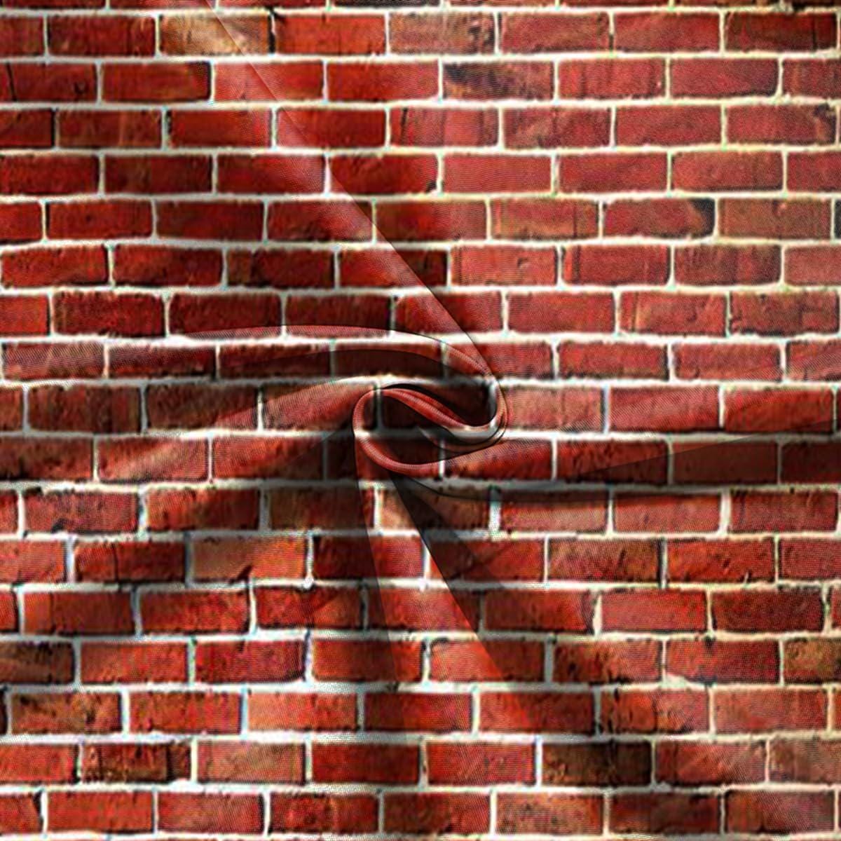7x5ft Red Brick Wall Backdrop Rustic Texture Photo Background Party Decor