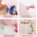 Bunny Baby Shower Balloon Arch Kit | Pink Floral Girl Party Decorations
