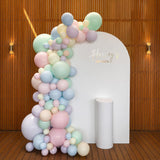 Pastel Macaron Balloons | 12 Inch Rainbow Latex Party Decor