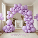 Lavender Balloon Arch Kit | Light Purple Mixed Size Party Decorations