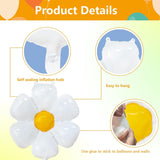 Colorful Daisy Flower Balloons | Groovy Party, Baby Shower, Spring Decor