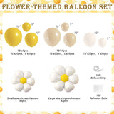 Bee Balloon Arch Kit | Daisy Mylar Balloons, Little Honey Baby Shower Decor