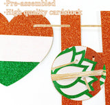 India Independence Day Banner | Pre Strung 15th August Patriotic Garland | Indian Party Decorations