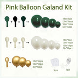 Emerald Green Gold Balloon Arch Kit, Safari Party Garland, Wedding Birthday Decor
