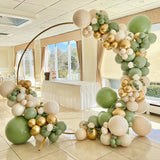 Sage Green Gold Balloon Arch Kit, Birthday Baby Shower Wedding Party Garland