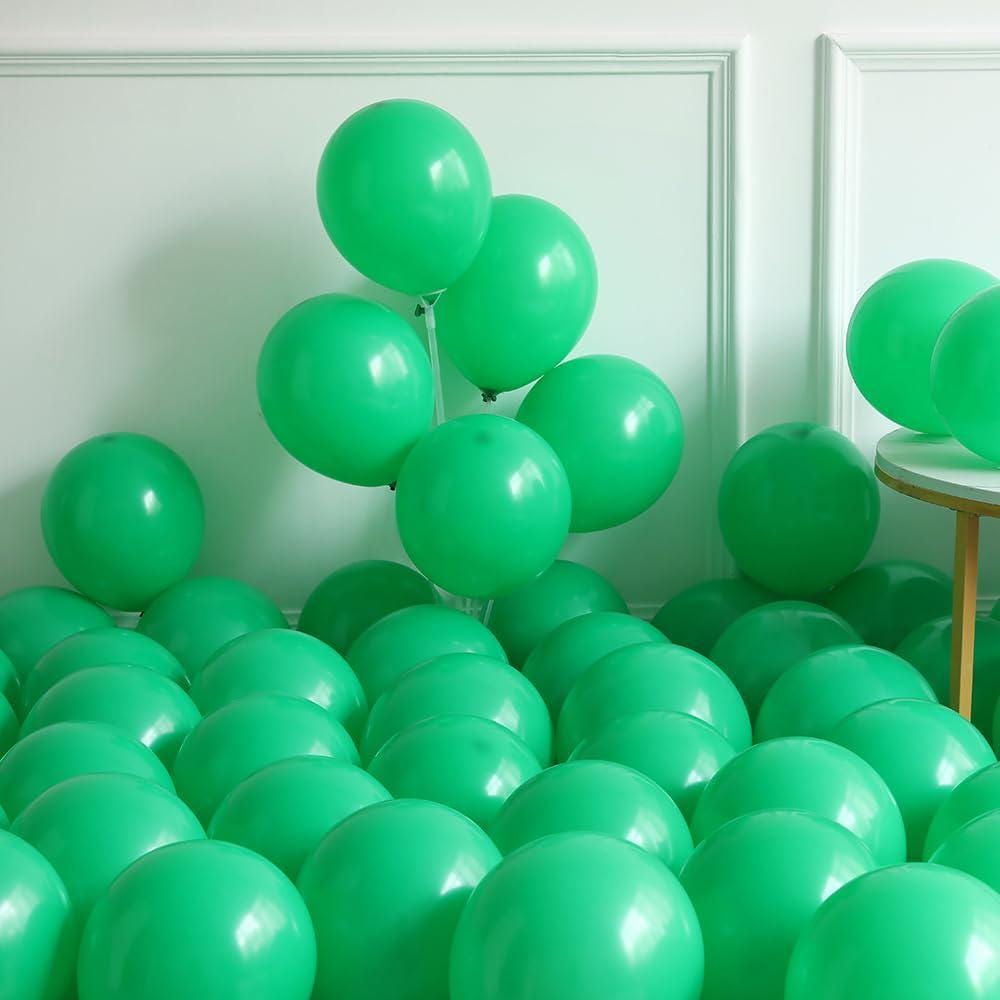 Green Orange White Balloon Arch Garland Kit, India Day Birthday Party Decoration