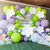 100Pcs 5 Inch Neon Green Latex Balloons, Mini Garland Fillers, Jungle Party Decor