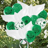 Memorial Dove Balloons, Green Remembrance Celebration of Life Decor
