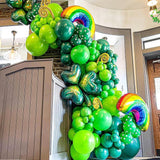 Green Emerald Confetti Balloons, Jungle Safari Birthday Party Decoration
