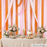 6 Pack Four Leaf Clover Paper Garland | Reusable 11.8ft Party Streamers | Wedding Birthday Decorations