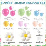 Daisy Flower Balloon Garland Kit | Spring Wildflower Arch, Baby Shower Decor