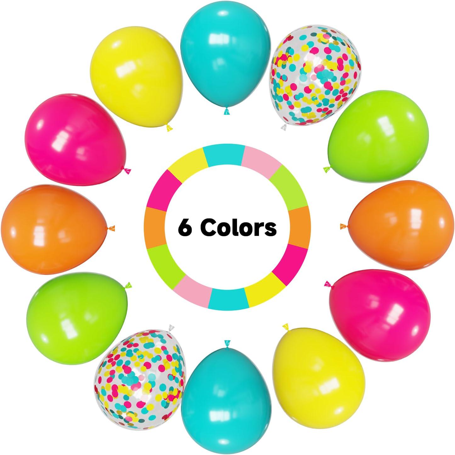 Tropical Balloon Arch Kit | Summer Hawaiian Luau Garland, Birthday Party Decor