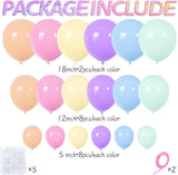 Pastel Rainbow Balloon Arch Garland Kit | Assorted Latex Party Decor