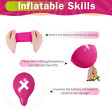 Tropical Balloons | Hot Pink, Orange, Teal, Yellow, Green Party Decor