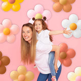Daisy Flower Balloon Set | Multicolor Groovy Boho Party Decor