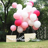 Macaron Pink Latex Balloons | 24 Inch Large Round Party Decor