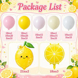 Lemon Balloon Arch Kit | Pink Yellow Lemonade Garland, Amalfi Coast Party Decor