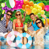 Tropical Balloon Arch Kit | Pool Party Garland, Summer Luau Decor (115 Pieces)