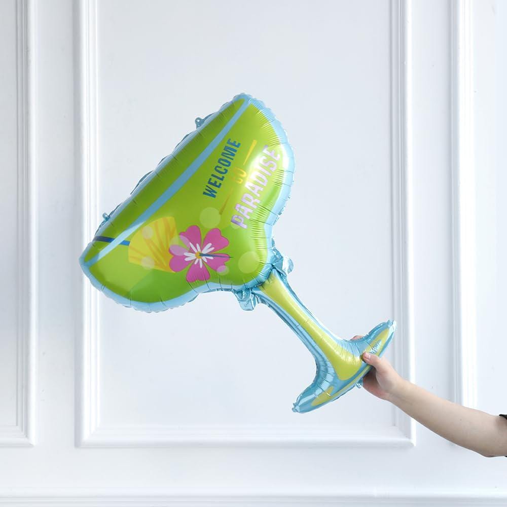 Tropical Flamingo Balloon Garland Kit | Hawaiian Luau Party Decor, Birthday Arch