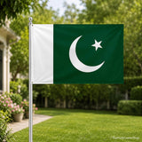 Pakistan Flag 3x5 Ft, Fade-Resistant Polyester, Double Stitched, Brass Grommets