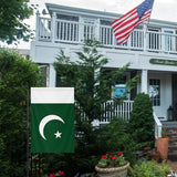 Pakistan Garden Flag 12x18 Inch, Double Sided Patriotic Yard Decor