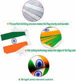 2 Pack Indian Flag Banner, 60 Ft Patriotic Garland, 60 Flags Celebration Decor