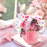 Women Birthday Centerpieces | Pink Purple Honeycomb Table Decor | Bridal Shower Wedding Party Decorations