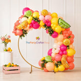 Lemon Balloon Arch Kit | Pastel Fruit Garland for Parties