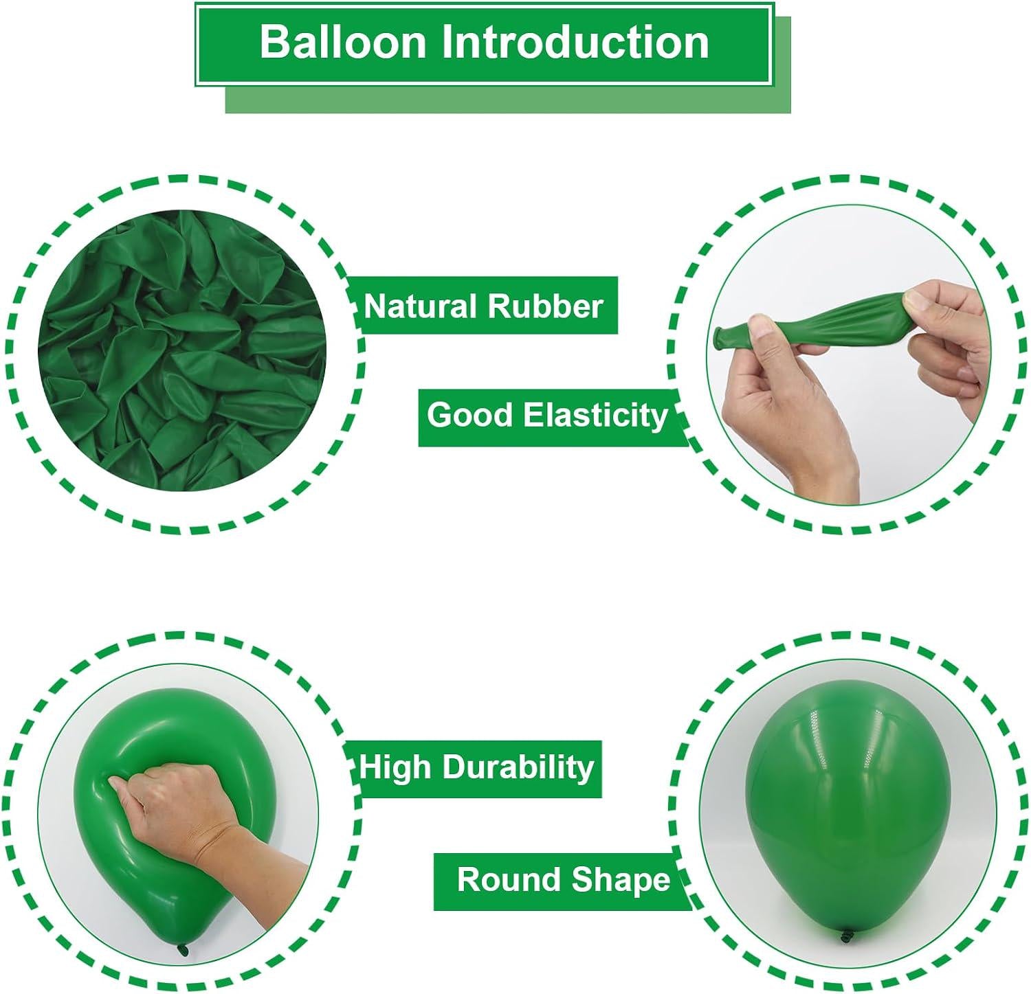 Green Balloon Arch Kit, Jungle Safari Party Garland, Birthday Baby Shower Decor