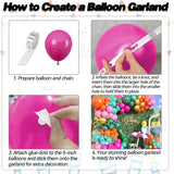 Tropical Balloon Arch Kit | Hawaiian Luau Birthday Garland Decor