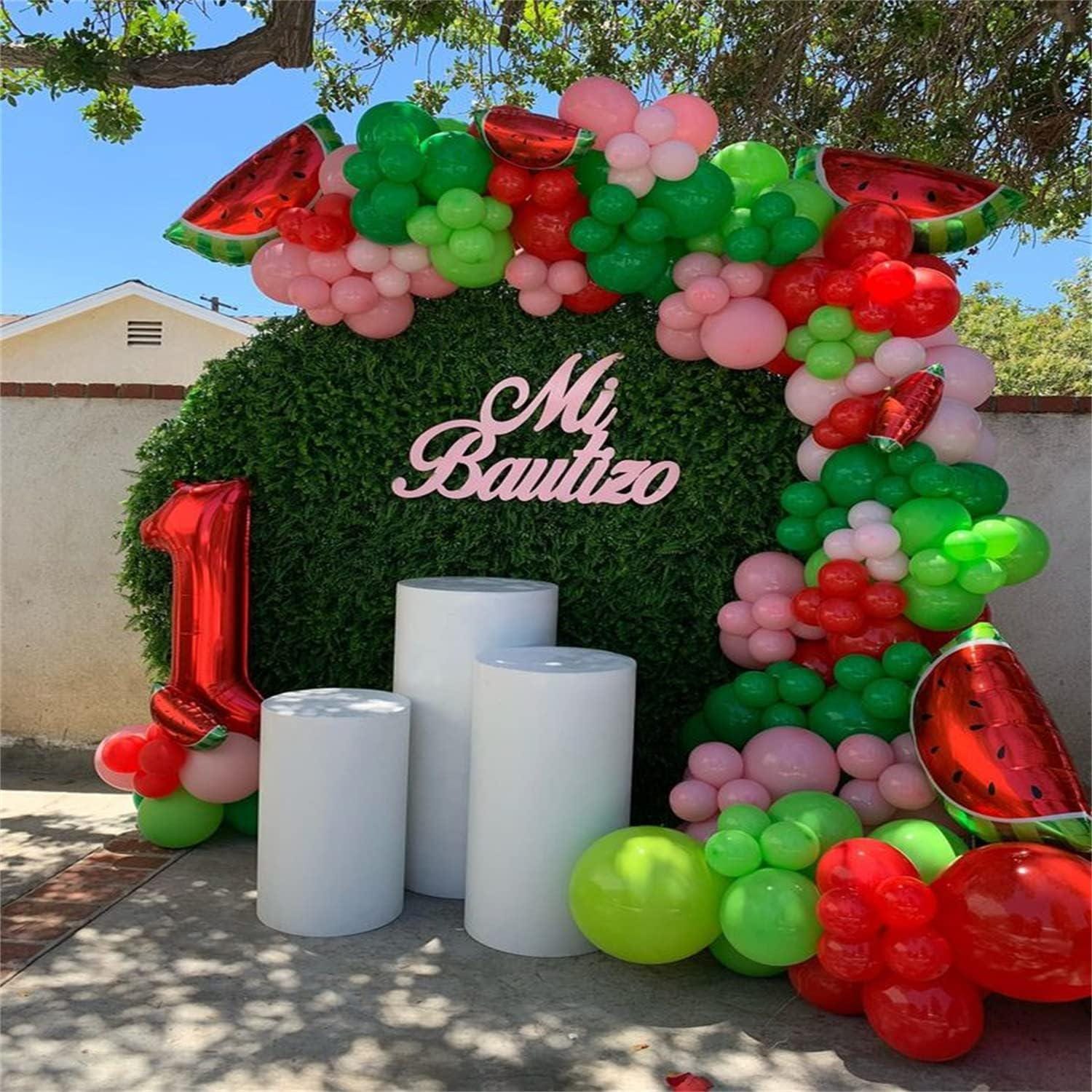 Watermelon Balloon Arch Kit | One in a Melon Birthday, Baby Shower, Summer Party Decor