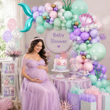 Mermaid Balloon Arch Kit | Under the Sea Party Decorations, Tail & Seashell Balloons