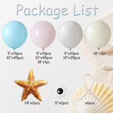 Under the Sea Balloon Garland Kit | Starfish, Crab, Ocean Theme Party Decorations