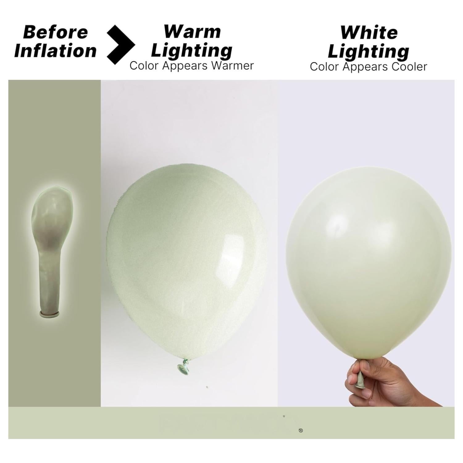 Sage Green Balloon Arch Kit | Dusty Boho Balloons for Wedding, Birthday, Jungle Party