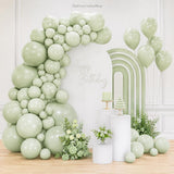 Sage Green Balloon Arch Kit | Dusty Boho Balloons for Wedding, Birthday, Jungle Party