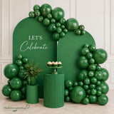 Dark Green Balloon Arch Kit, Emerald Hunter Forest Garland, Birthday Party Decor