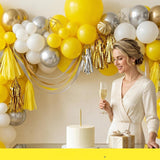 Matte Yellow Balloon Arch Kit | Bee Baby Shower, Sunflower Birthday, Graduation Decorations