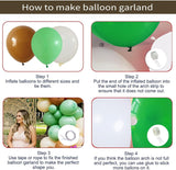 Cactus Boho Balloon Arch Kit | Desert Garden Party Decor