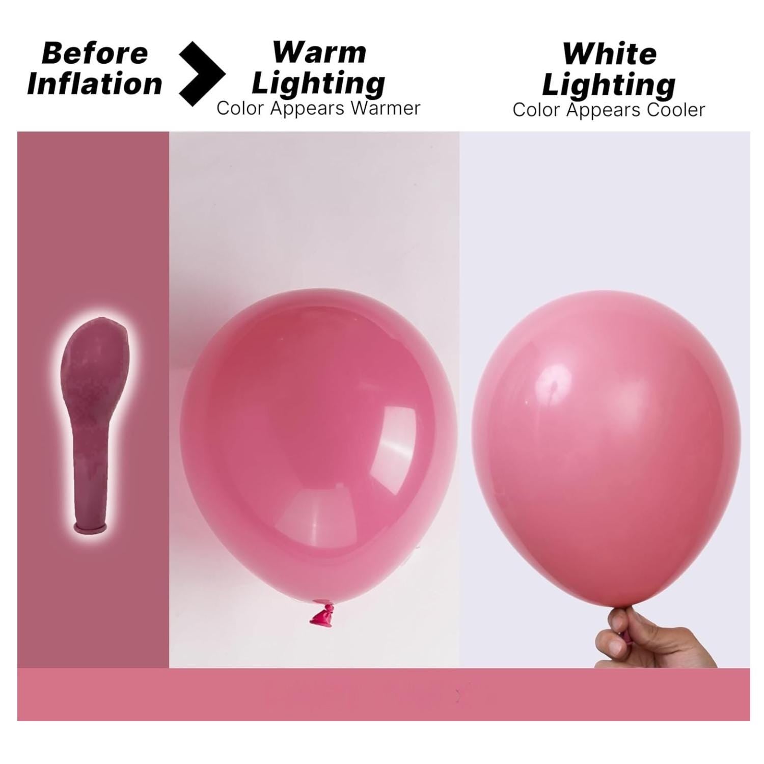 Mauve Dusty Pink Balloon Arch Kit | Rose Balloons for Wedding, Baby Shower, Birthday Decor