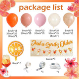 Just A Spritz Older – Balloon Arch Kit | Pink Orange Cocktail Birthday Garland