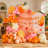 Just A Spritz Older – Balloon Arch Kit | Pink Orange Cocktail Birthday Garland