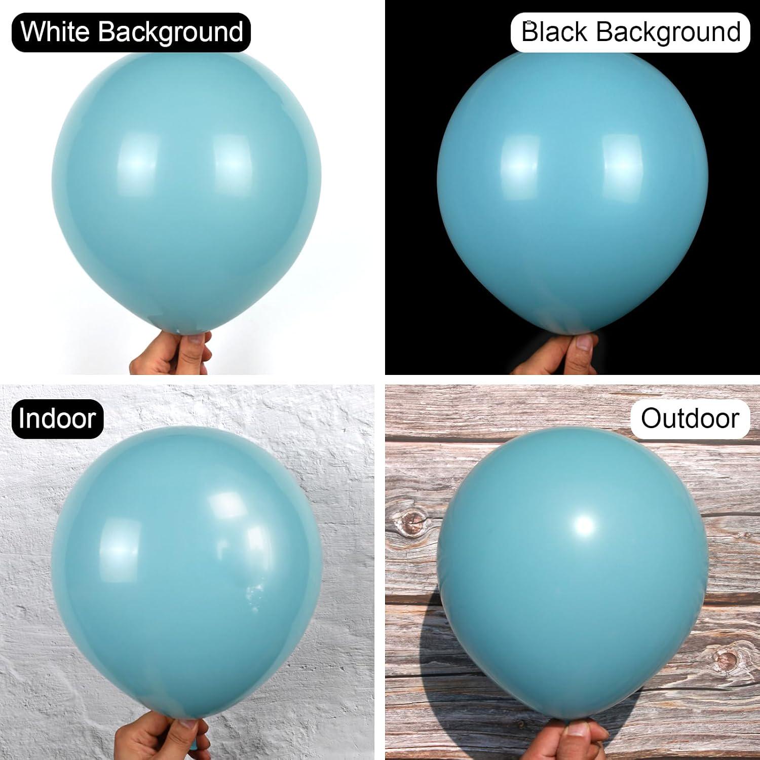 Pale Aqua Balloon Arch Kit | Boho Light Blue Party Decor (150pc)