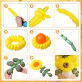 Sunflower Balloon Arch Garland Kit | Yellow, Brown, Sage Green Party Decor