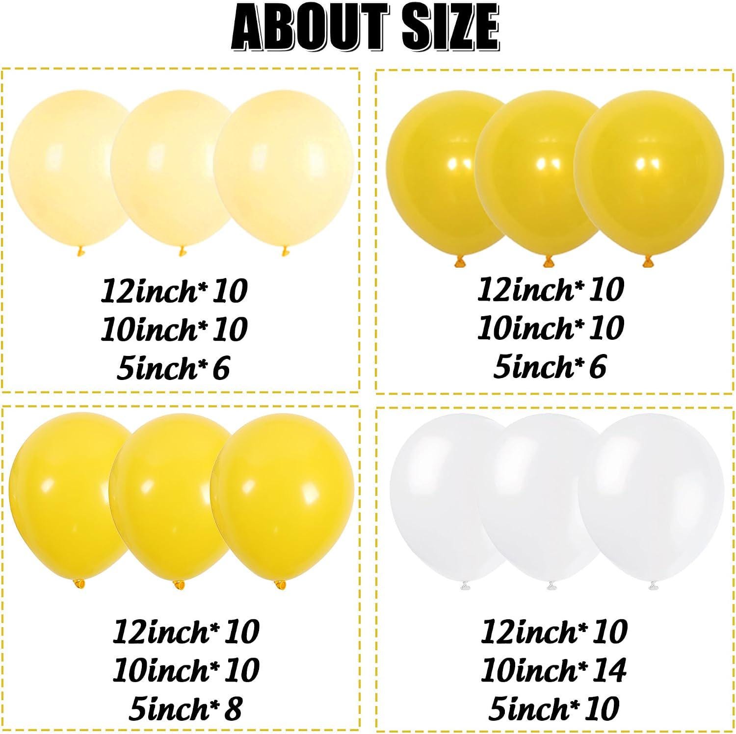 Yellow Lemonade Balloon Arch Kit | Lemon, Bow Foil Balloons, Banner