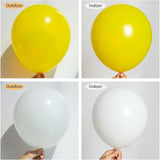 White Yellow Balloon Garland Arch Kit | Wedding, Baby Shower, Birthday Party Decor