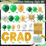 Jungle Safari Balloon Arch Kit | Green Gold Tropical Dinosaur Party Decor