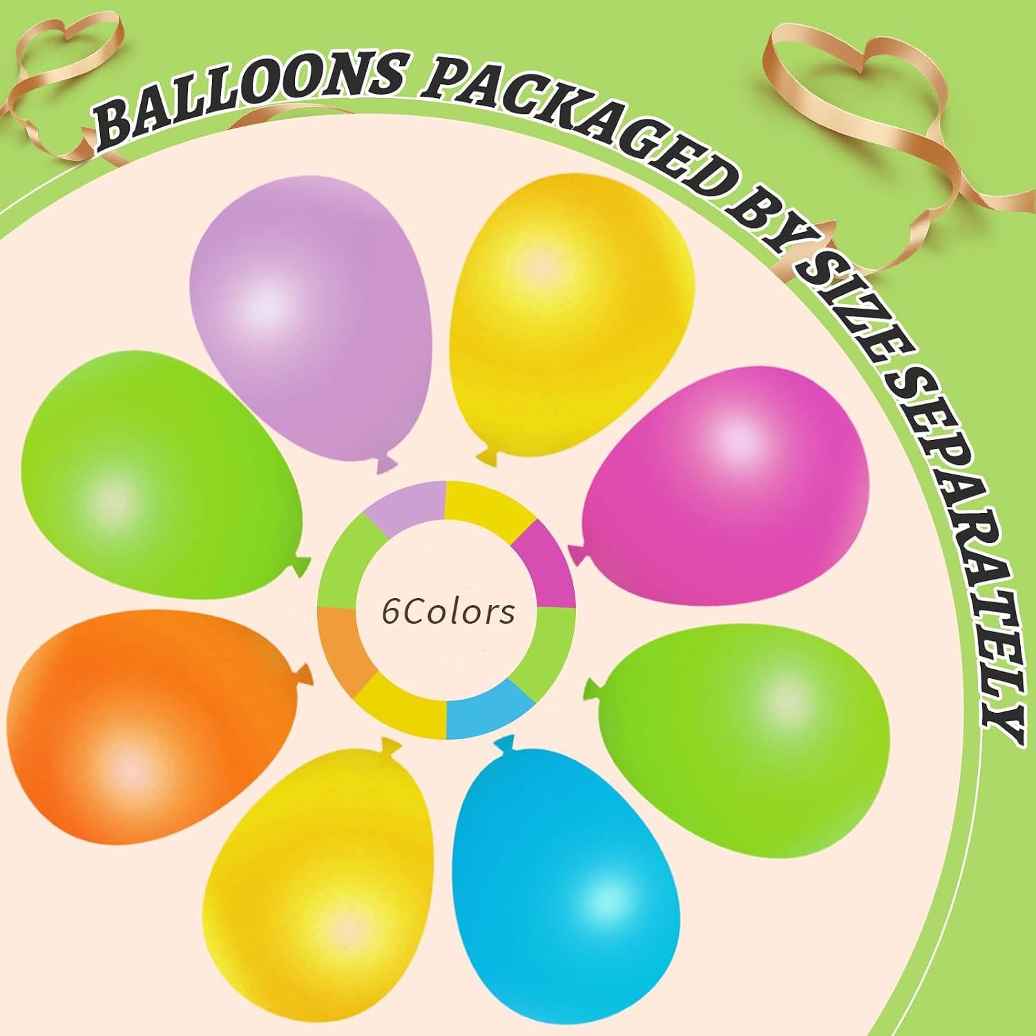 Tropical Balloon Arch Garland Kit, Rainbow Luau Party Decor