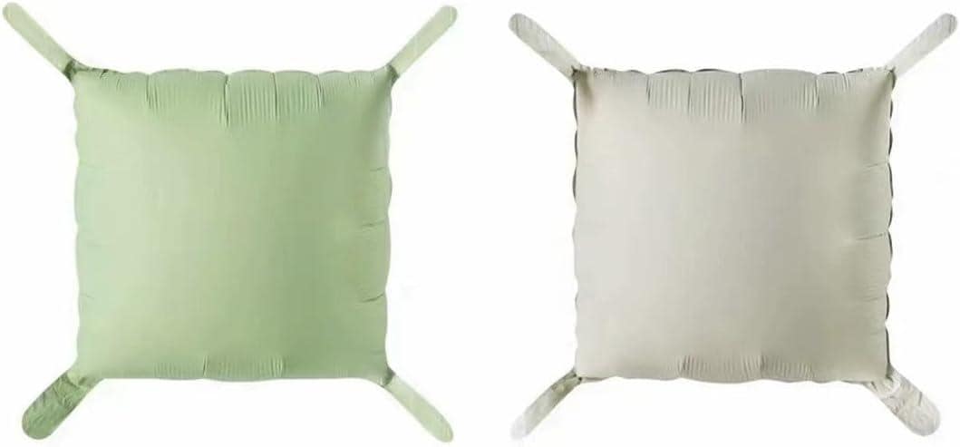 Green White Square Foil Balloon Wall Kit | Mexican Birthday, Baby Shower Decor